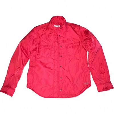 Pre-owned Aspesi Red Polyester Jacket