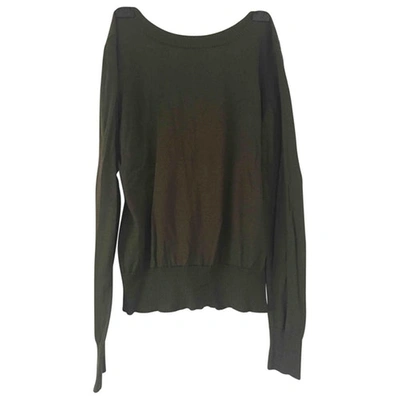 Pre-owned Dondup Jumper In Green