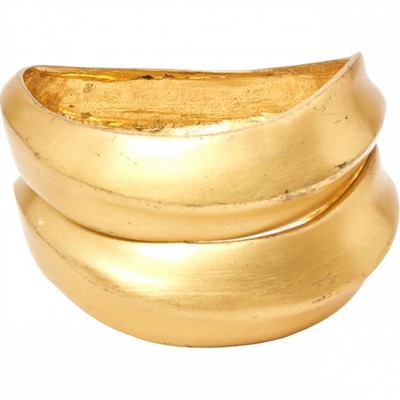 Pre-owned Lanvin Gold Metal Bracelet