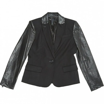 Pre-owned Marc By Marc Jacobs Wool Blazer In Black