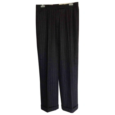 Pre-owned Gerard Darel Wool Straight Pants In Other