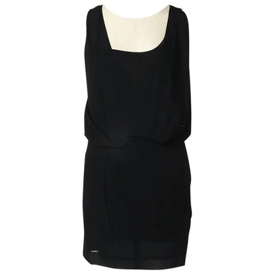 Pre-owned Chloé Wool Mid-length Dress In Black