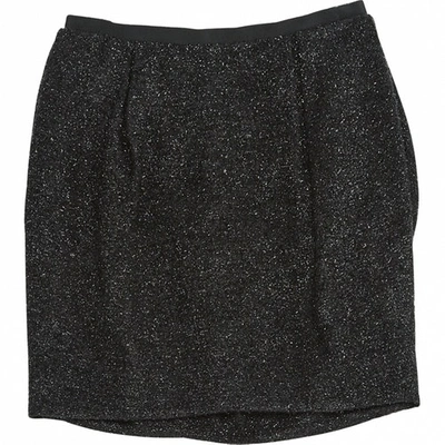 Pre-owned Mulberry Mini Skirt In Black