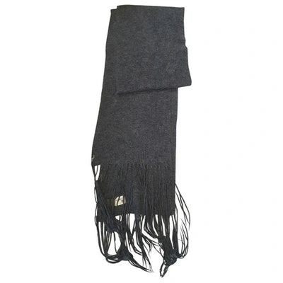 Pre-owned Stella Forest Scarf In Grey