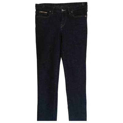 Pre-owned Paul Smith Slim Jeans In Blue