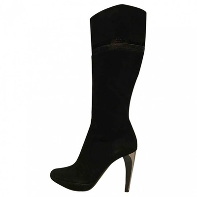 Pre-owned Lerre Boots In Black