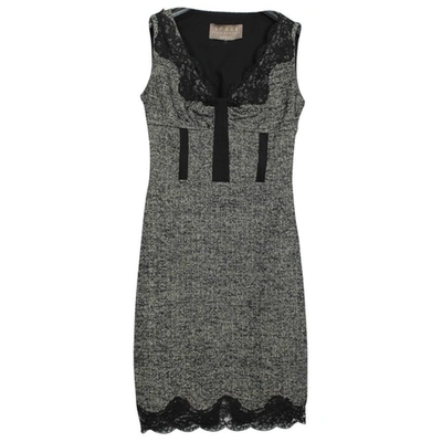 Pre-owned Space Style Concept Wool Mid-length Dress In Black