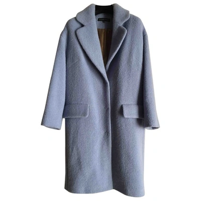 Pre-owned Alexander Terekhov Blue Wool Coat