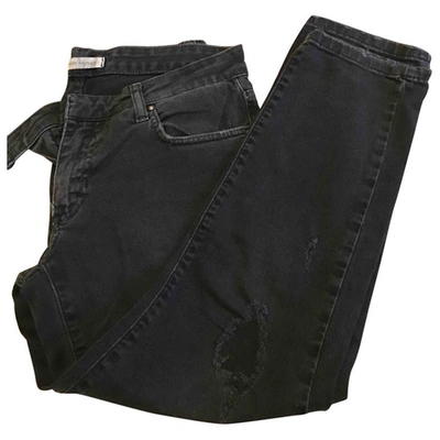 Pre-owned Pierre Balmain Short Jeans In Grey