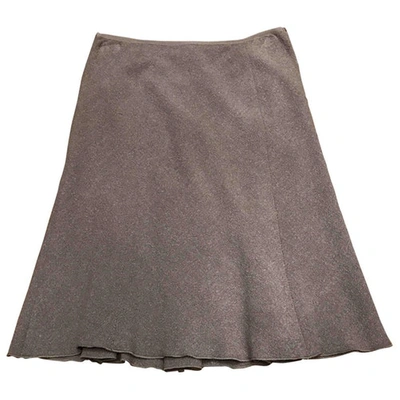Pre-owned Nina Ricci Wool Mid-length Skirt In Other
