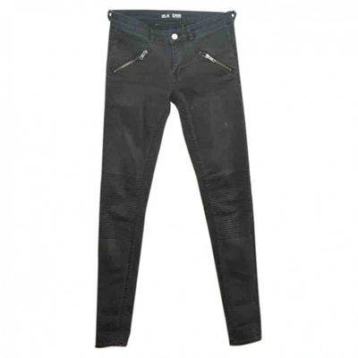 Pre-owned Blk Dnm Slim Jeans In Other