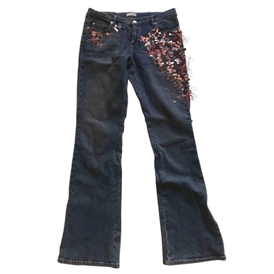 Pre-owned Pinko Trousers In Other