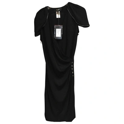 Pre-owned Azzaro Mid-length Dress In Black