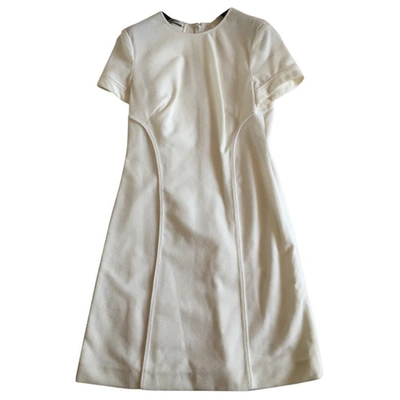 Pre-owned Versace Dress In White
