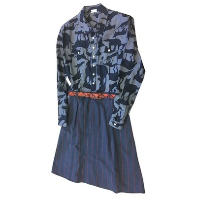 Pre-owned Alexis Mabille Mini Dress In Anthracite