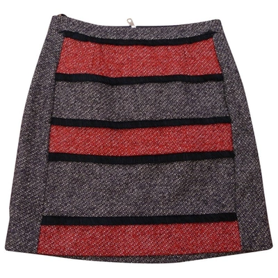 Pre-owned Sonia By Sonia Rykiel Tweed Mini Skirt In Multicolour