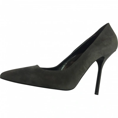 Pre-owned Pierre Hardy Heels In Anthracite