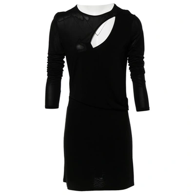 Pre-owned Mason By Michelle Mason Mid-length Dress In Black