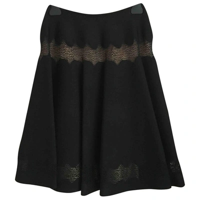 Pre-owned Alaïa Skirt In Black