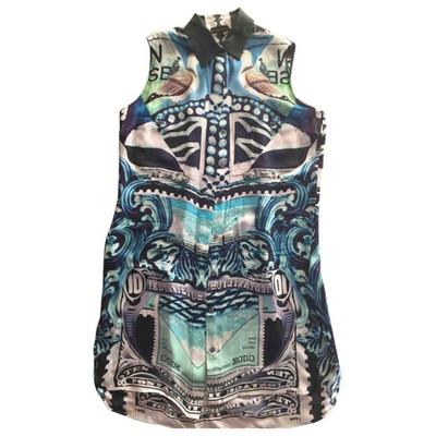 Pre-owned Mary Katrantzou Silk Dress In Multicolour