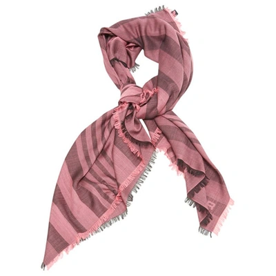 Pre-owned Sonia Rykiel Silk Stole In Pink