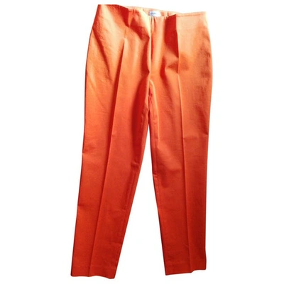 Pre-owned Philosophy Di Alberta Ferretti Carot Pants In Orange