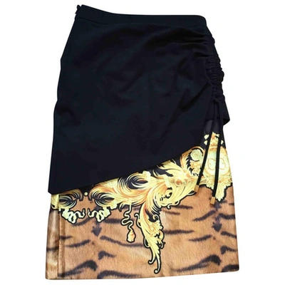 Pre-owned Roberto Cavalli Mid-length Skirt In Multicolour