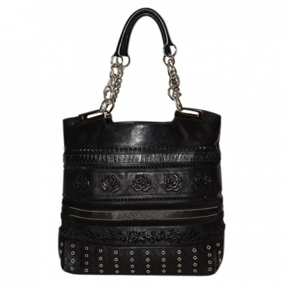 Pre-owned Barbara Bui Leather Handbag In Black