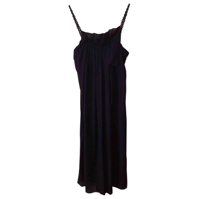 Pre-owned 3.1 Phillip Lim / フィリップ リム Silk Mid-length Dress In Navy