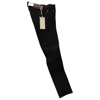 Pre-owned Dondup Slim Pants In Black