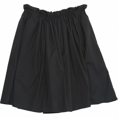 Pre-owned Derek Lam Mini Skirt In Black