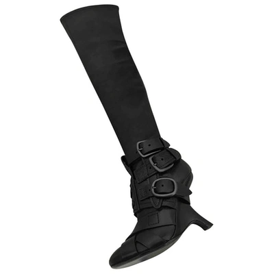 Pre-owned Tom Ford Leather Boots In Black