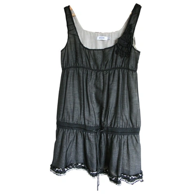 Pre-owned Moschino Silk Tunic In Black