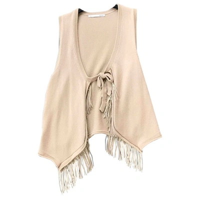 Pre-owned Allude Cashmere Vest In Beige