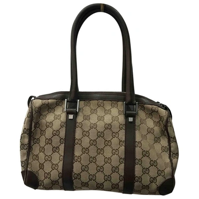 Pre-owned Gucci Handbag In Beige