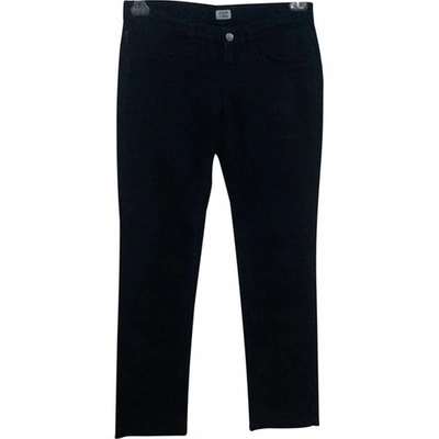 Pre-owned Armani Junior Straight Jeans In Navy