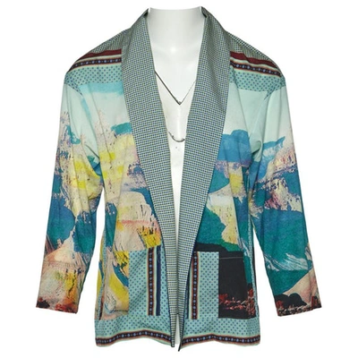 Pre-owned Clover Canyon Silk Jacket In Multicolour