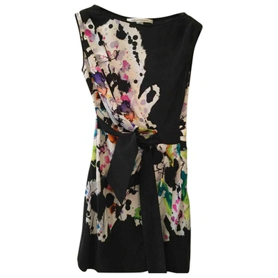 Pre-owned Diane Von Furstenberg Silk Dress In Multicolour