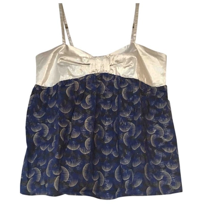 Pre-owned Iro Camisole In Blue