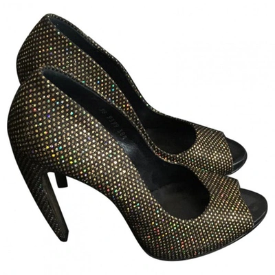 Pre-owned Walter Steiger Cloth Heels In Multicolour