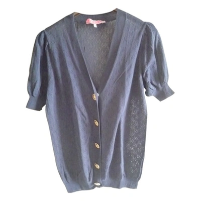 Pre-owned Manoush Cardigan In Blue