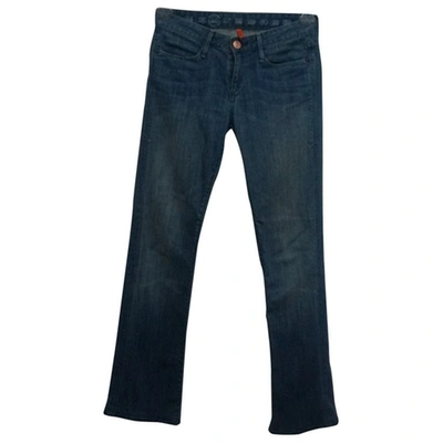 Pre-owned Earnest Sewn Large Jeans In Blue