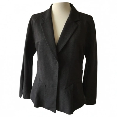 Pre-owned Narciso Rodriguez Grey Cotton Jacket