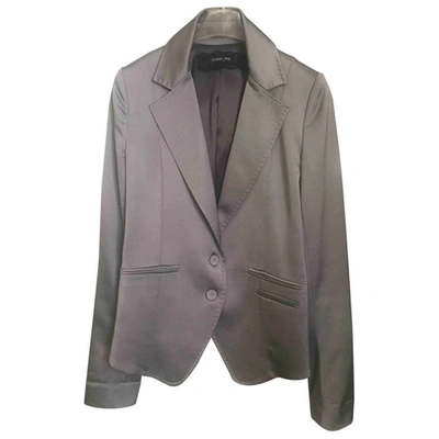 Pre-owned Patrizia Pepe Grey Viscose Jacket