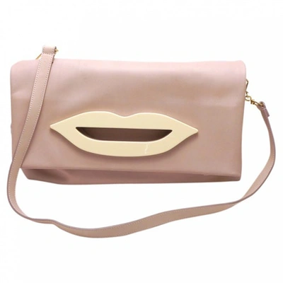 Pre-owned Sonia Rykiel Leather Handbag In Pink