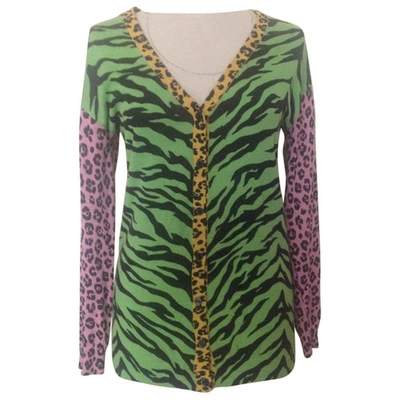 Pre-owned Moschino Cheap And Chic Silk Cardigan In Multicolour