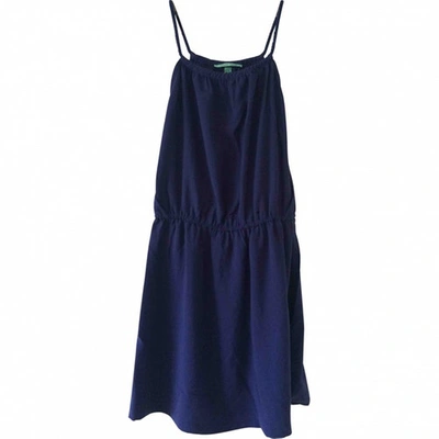 Pre-owned Princesse Tam Tam Mini Dress In Blue