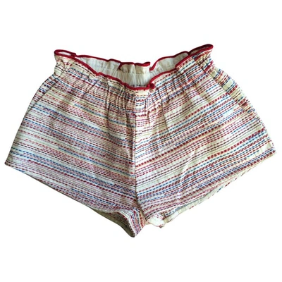 Pre-owned Maje Multicolour Cotton Shorts