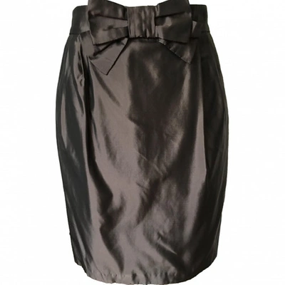Pre-owned Blumarine Mid-length Skirt In Brown
