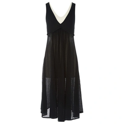 Pre-owned Veronique Leroy Mid-length Dress In Black